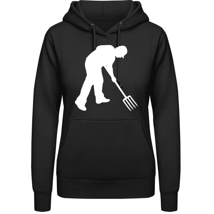 Farmer and Hayfork Vrouwen Hoodie contain pic