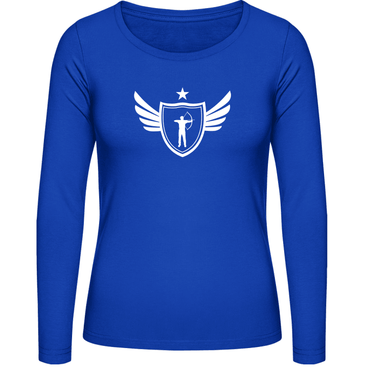 Archery Star Vrouwen Lange Mouw Shirt contain pic