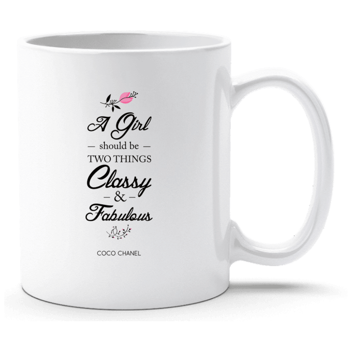 A Girl Should be Classy and Fabulous Beker 0 image