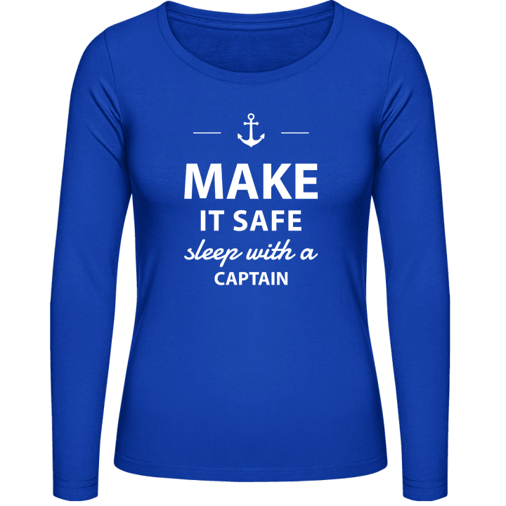 Sleep with a Captain Women long Sleeve Shirt contain pic
