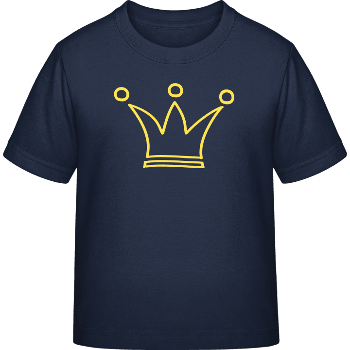 Crown Outline Kinder T-Shirt 0 image