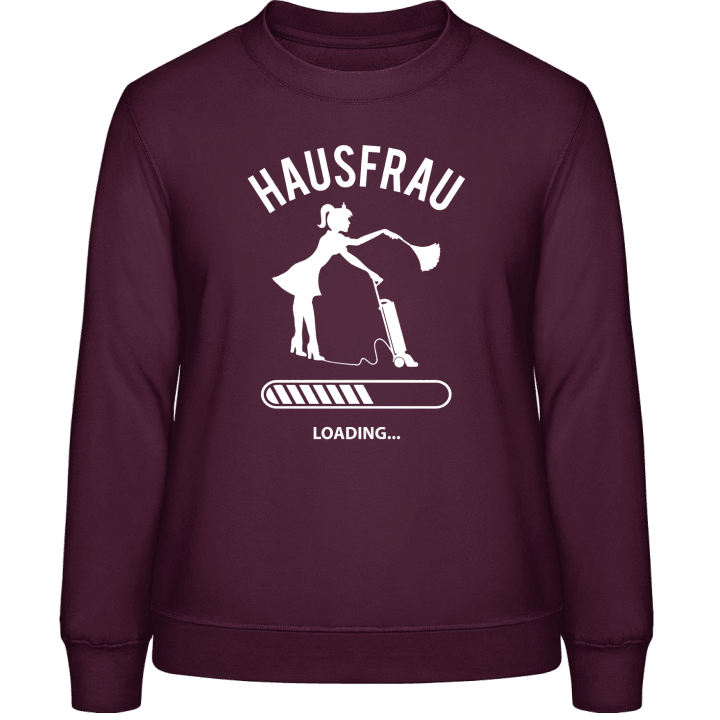 Hausfrau Loading Vrouwen Sweatshirt contain pic