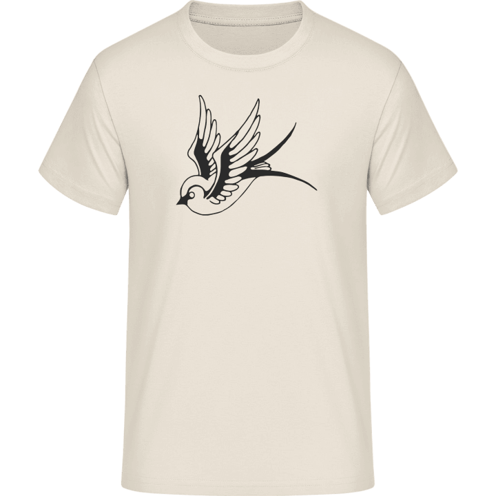 Swallow Tattoo Outline T-Shirt 0 image