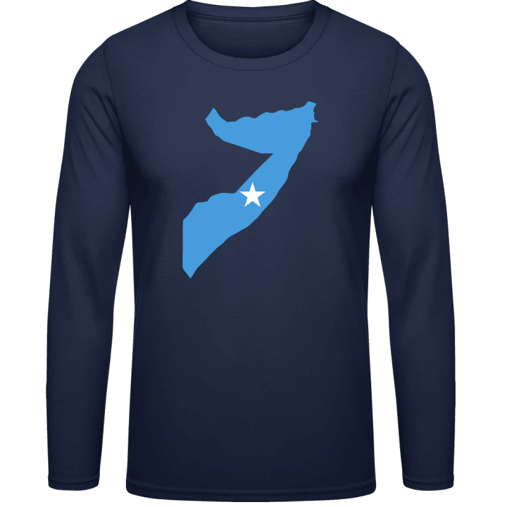 Somalia Map Long Sleeve Shirt contain pic