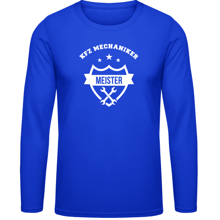 KFZ Mechaniker Meister T-shirt à manches longues contain pic