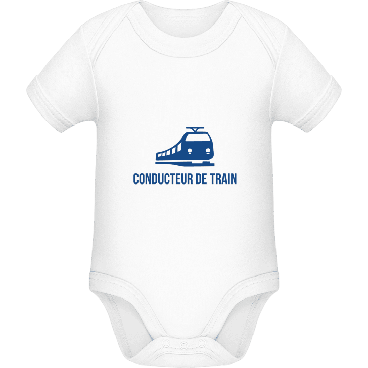 Conducteur de train Baby romperdress contain pic