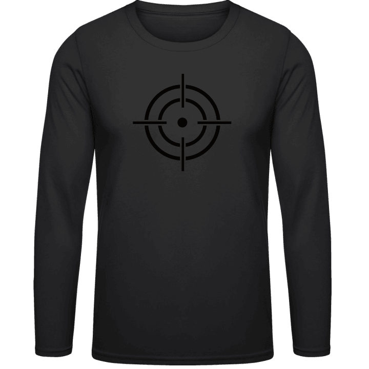 Shooting Target Logo Langermet skjorte contain pic