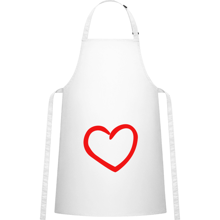 Heart Illustration Förkläde för matlagning contain pic