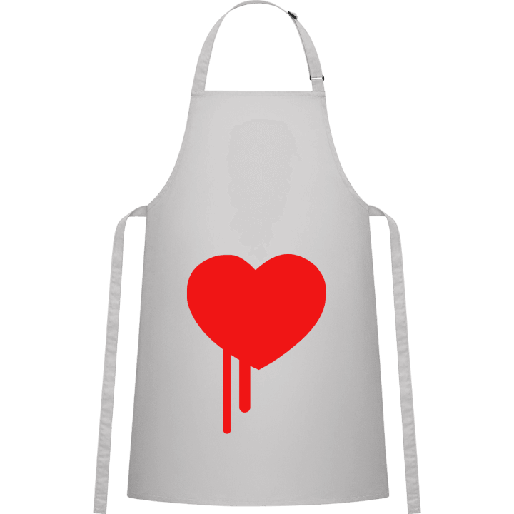 Heart Sangre Delantal de cocina contain pic