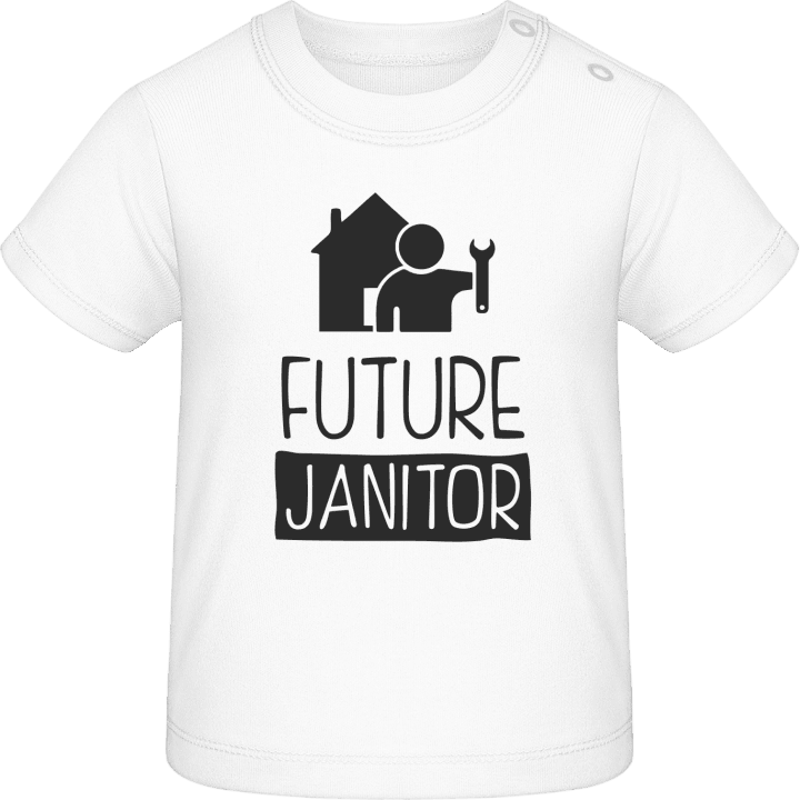 Future Janitor T-shirt bébé contain pic