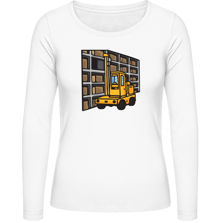 Warehouse Camisa de manga larga para mujer contain pic