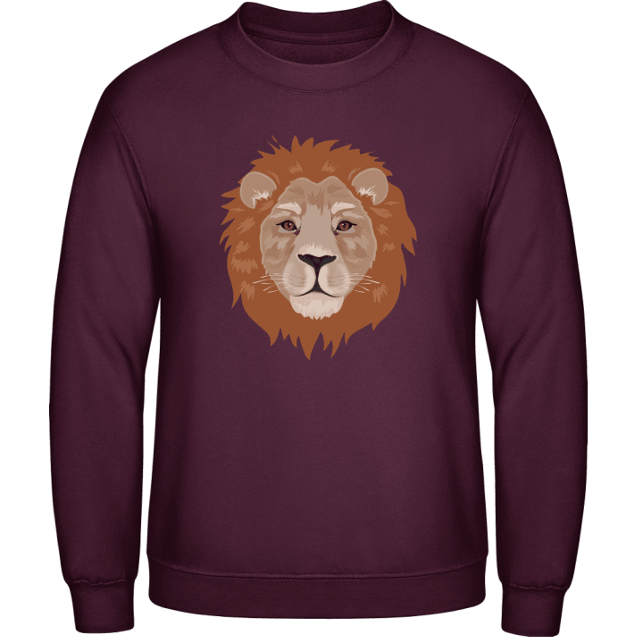 Realistic Lion Head Sweatshirt 0 image
