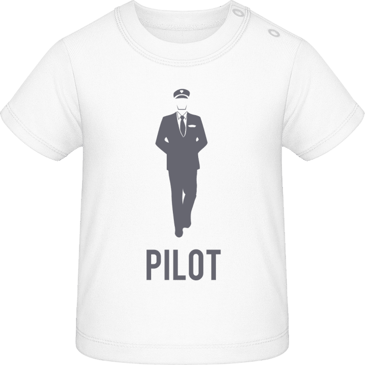 Pilot Captain T-shirt för bebisar contain pic