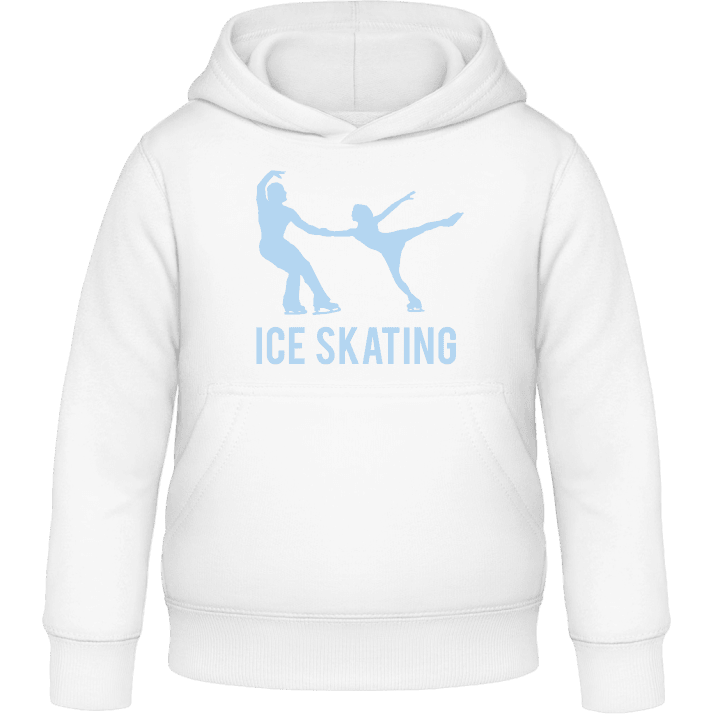 Ice Skating Silhouettes Barn Hoodie contain pic