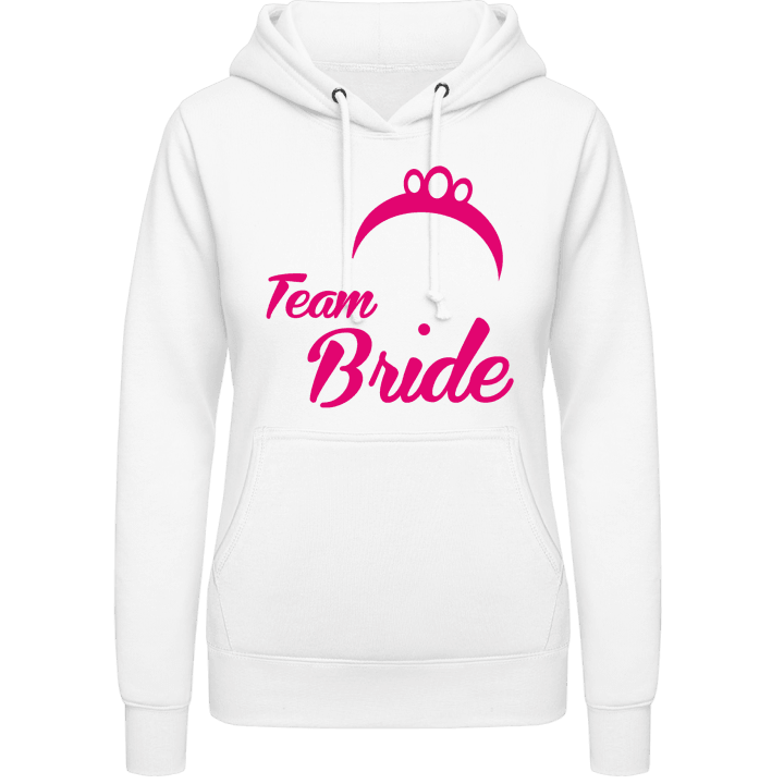 Team Bride Princess Crown Hoodie för kvinnor contain pic