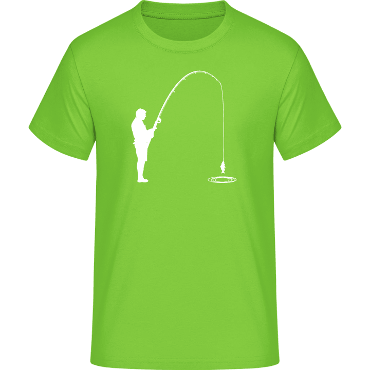 Angler Fisherman T-Shirt contain pic