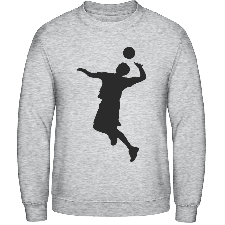 Volleyball Silhouette Sweatshirt contain pic