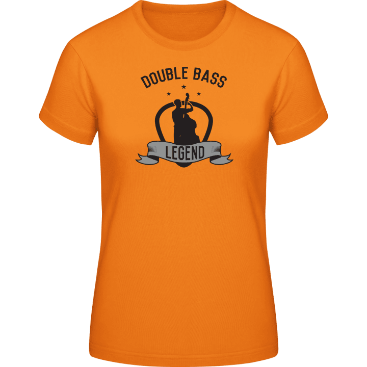 Double Bass Legend Vrouwen T-shirt contain pic