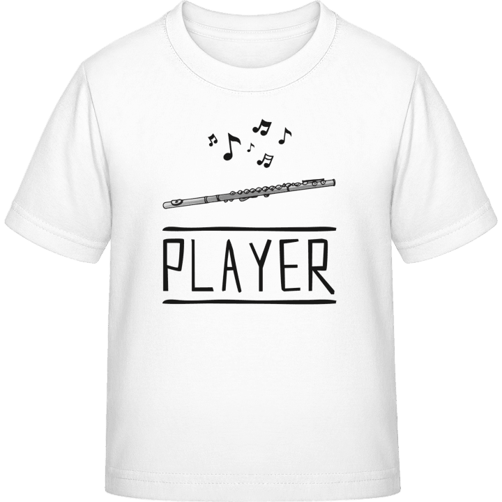 Flute Player T-shirt för barn contain pic