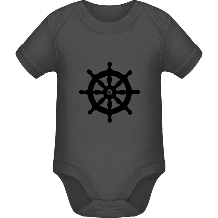 Dharmachakra Buddhismus Symbol Baby romper kostym contain pic