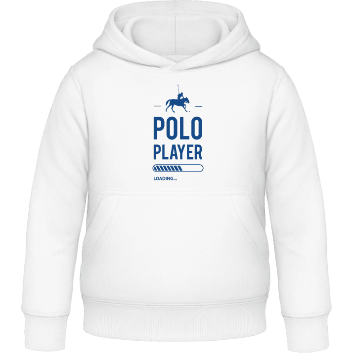 Polo Player Loading Sweat à capuche pour enfants contain pic