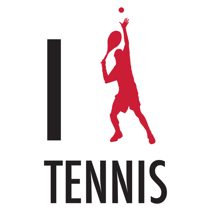 I Love Tennis Camisa de manga larga para mujer 0 image