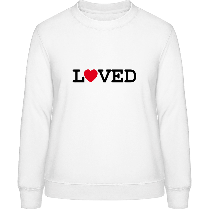 Loved Sweatshirt för kvinnor contain pic
