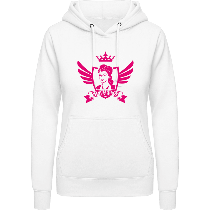 Stewardess Winged Women Hoodie contain pic
