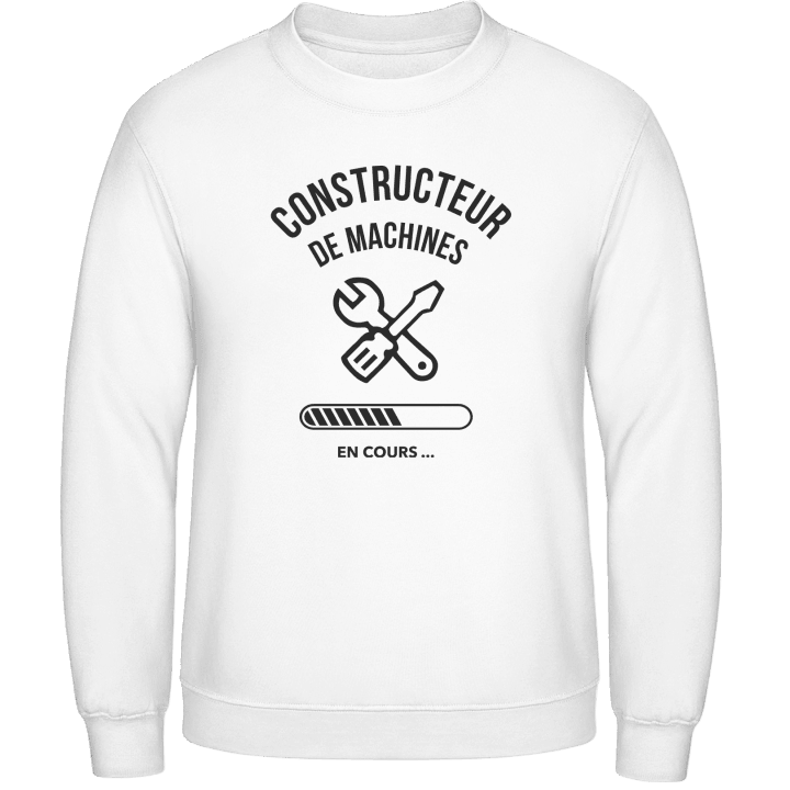 Constructeur de machines en cours Sweatshirt contain pic