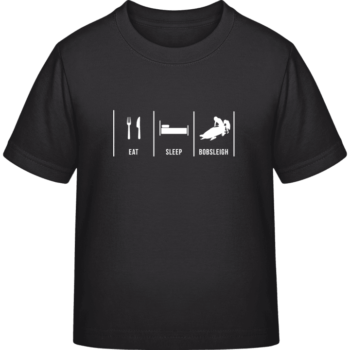 Eat Sleep Bobsled Kinderen T-shirt contain pic