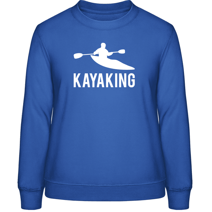 Kayaking Frauen Sweatshirt contain pic