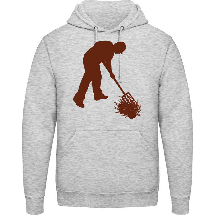 Farmer With Pitchfork Hoodie contain pic