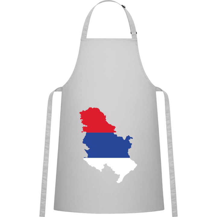 Serbia Map Delantal de cocina contain pic