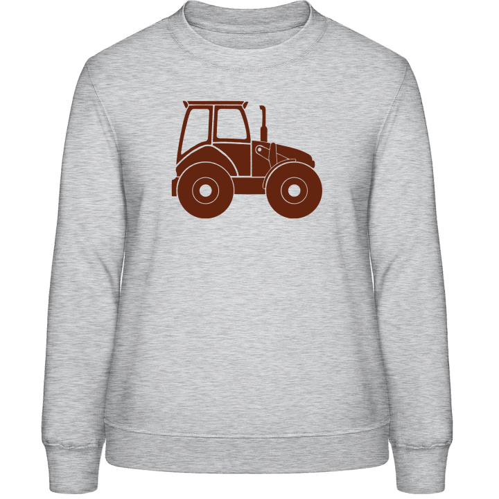 Tractor Silhouette Sweatshirt för kvinnor contain pic