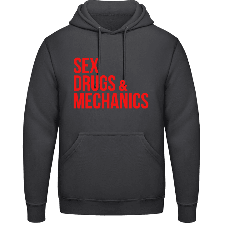 Sex Drugs Mechanics Sudadera con capucha contain pic