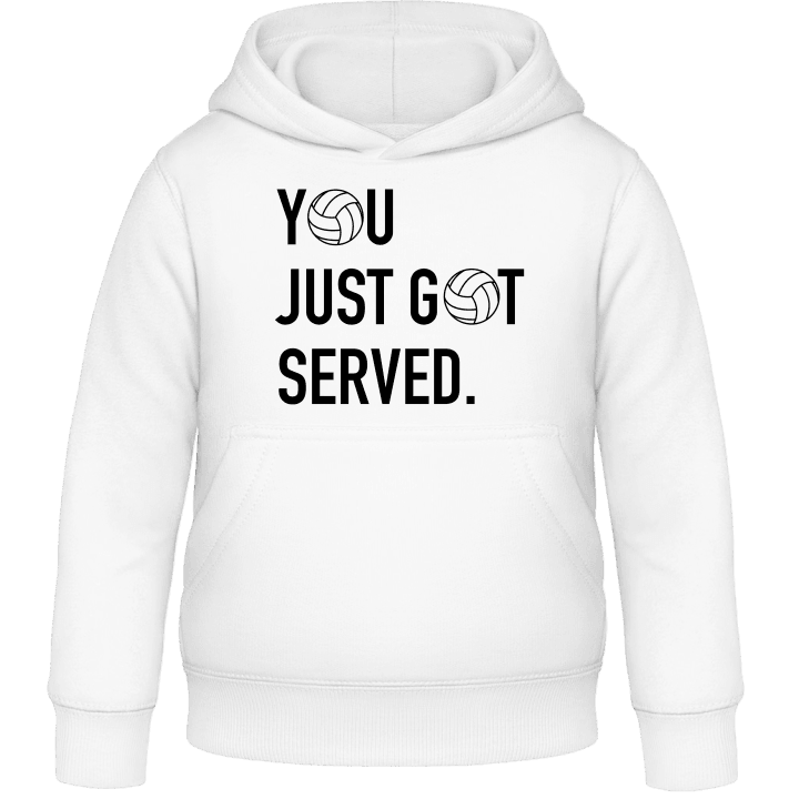 You Just Got Served Volleyball Kids Hoodie 0 image