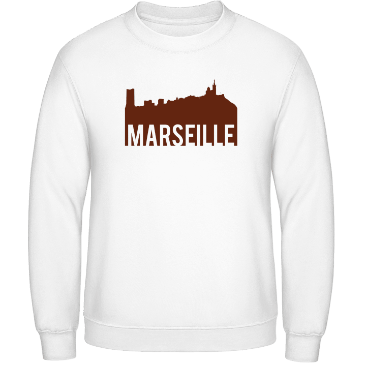 Marseille Skyline Sweatshirt contain pic