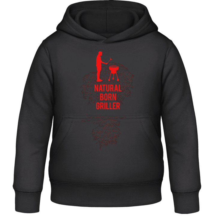 Natural Born Griller King Kids Hoodie contain pic