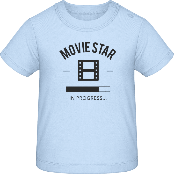 Movie Star in Progress Camiseta de bebé contain pic