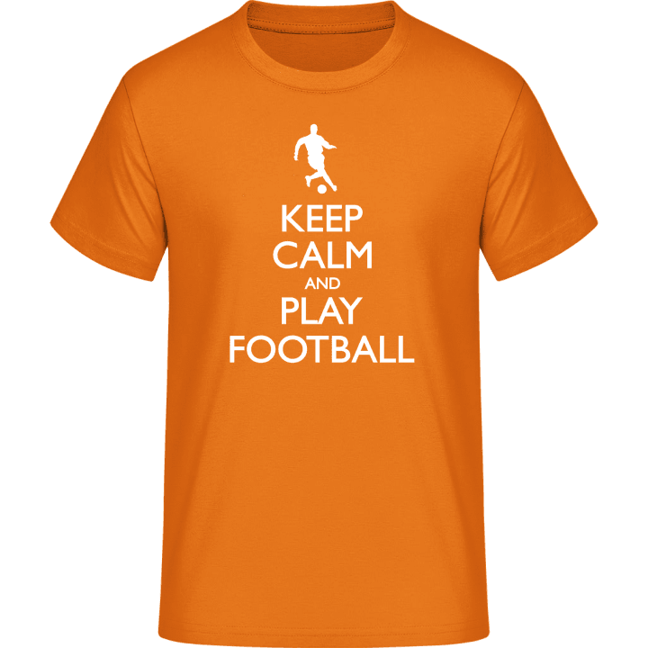 Keep Calm Football T-skjorte 0 image
