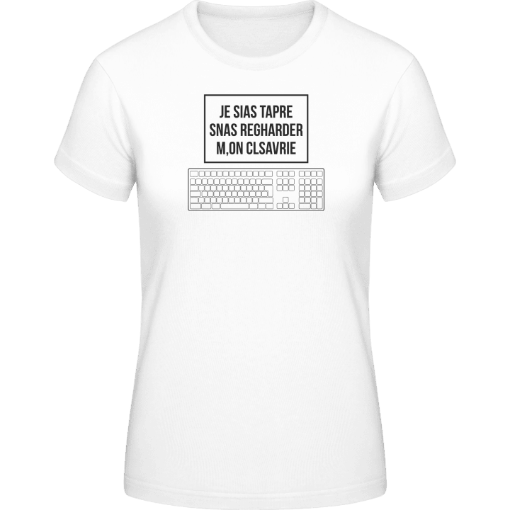 Je Sias Tapre T-shirt pour femme 0 image