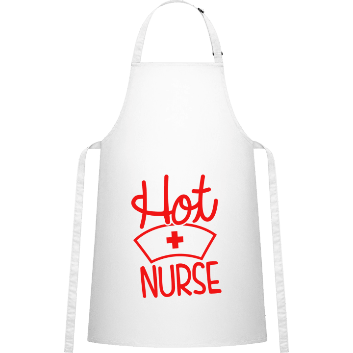 Hot Nurse Logo Delantal de cocina contain pic