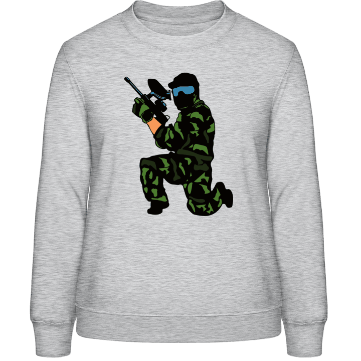 Paintball Fighter Frauen Sweatshirt contain pic