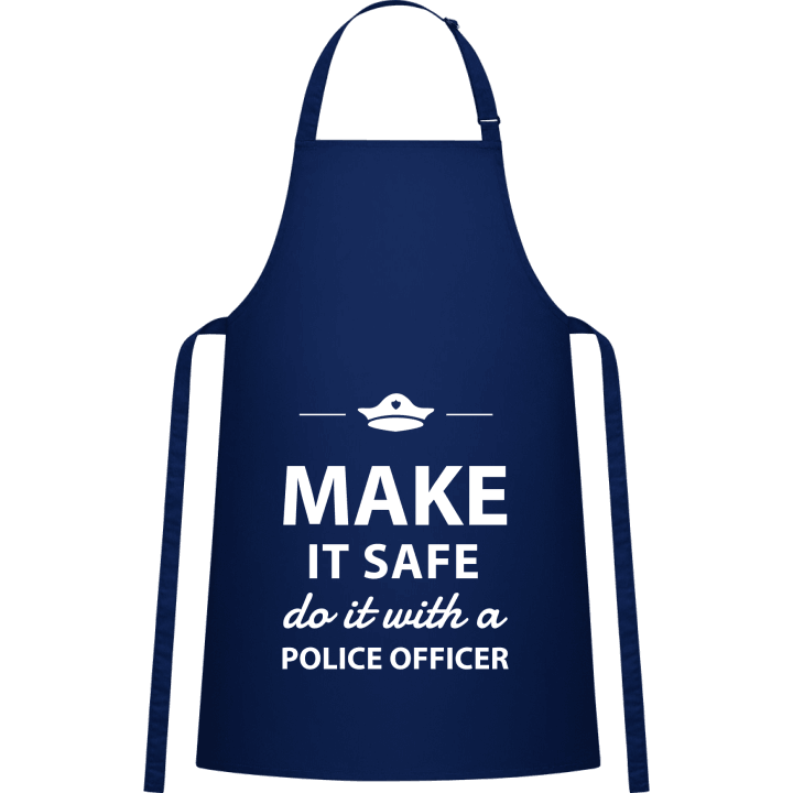 Make It Safe Do It With A Policeman Kitchen Apron 0 image