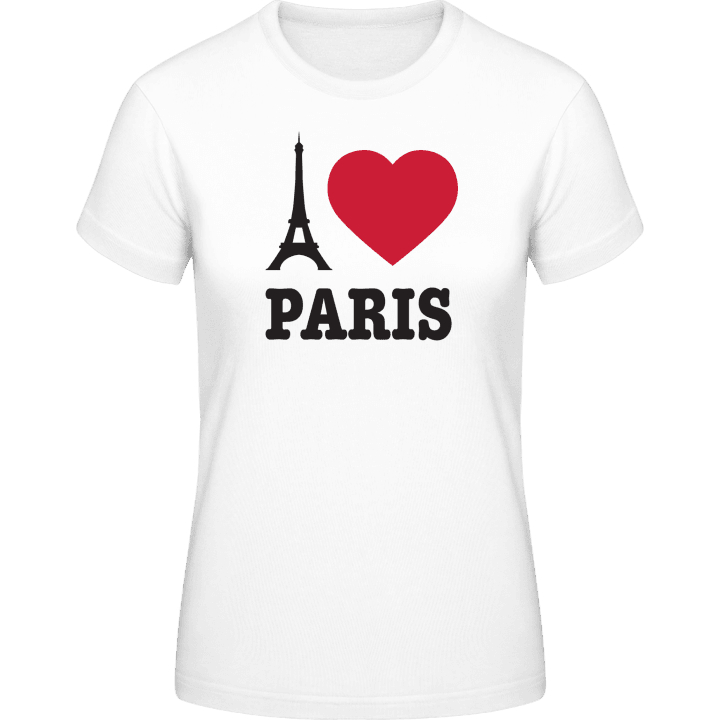 I Love Paris Eiffel Tower Vrouwen T-shirt 0 image