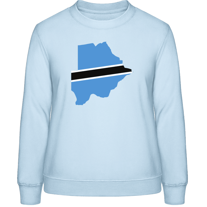 Botsuana Map Sweatshirt för kvinnor contain pic