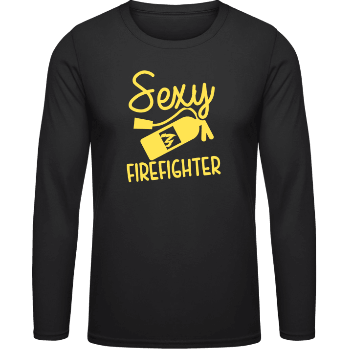 Sexy Firefighter Långärmad skjorta contain pic