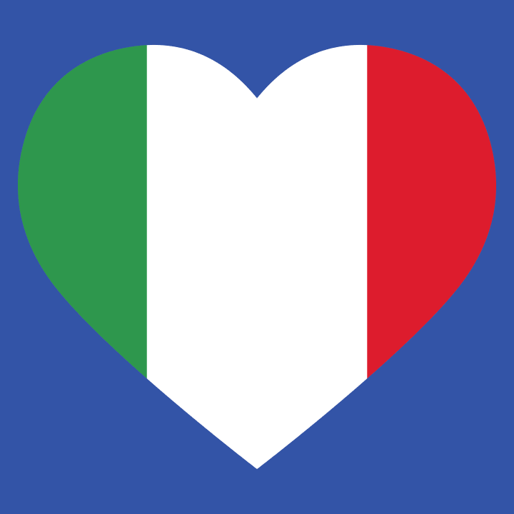 Italy Heart Flag Vrouwen Lange Mouw Shirt 0 image