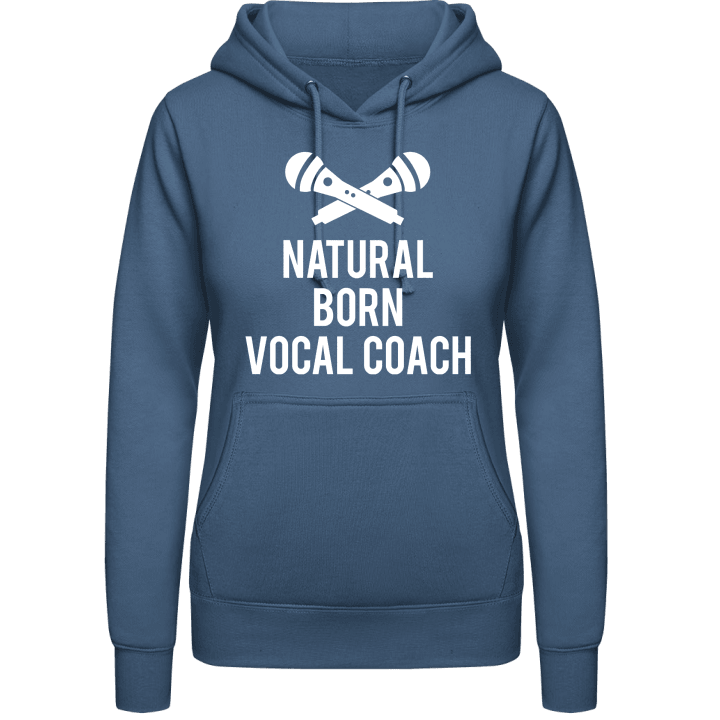 Natural Born Vocal Coach Sweat à capuche pour femme contain pic
