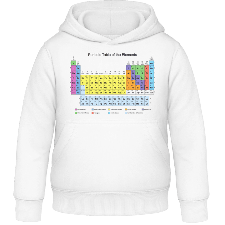 Periodic Table of the Elements Sweat à capuche pour enfants 0 image